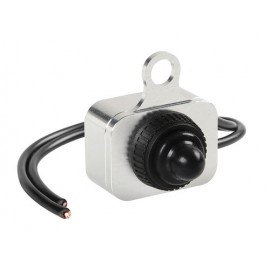 On & Off, interruttore impermeabile, 12V - Alluminio