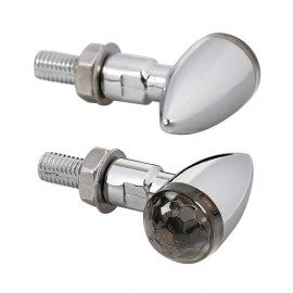 Drop, indicatori direzione a Led - Cromo