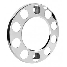 Anello coprimozzo in acciaio inox, per cerchi in lega