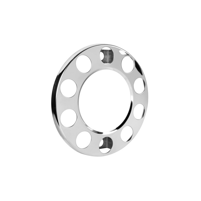 Anello coprimozzo in acciaio inox, per cerchi in lega