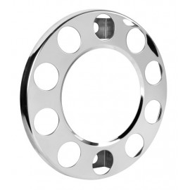 Anello coprimozzo in acciaio inox, per cerchi in acciaio