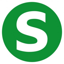 Contrassegno adesivo - S - Veicolo ecologico e sicuro