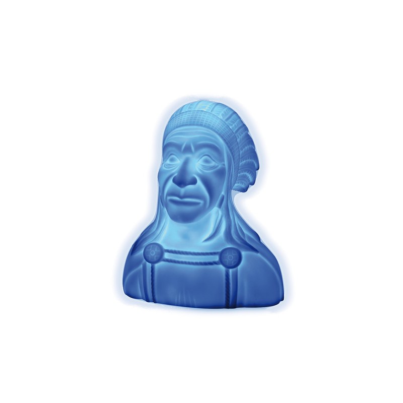 Indian, statuetta illuminata a Led, 24V