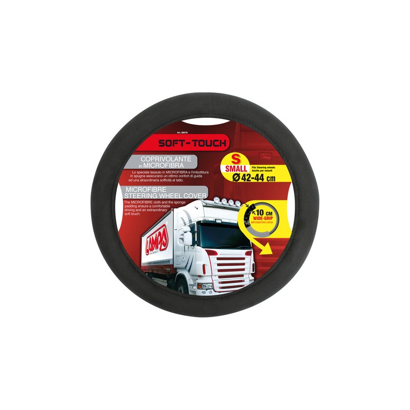 Soft Touch, coprivolante - XL - Ø 49/51 cm - Nero Soft Touch, coprivolante - XL - Ø 49/51 cm - Nero
