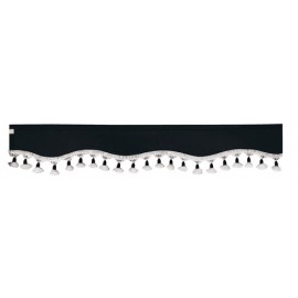 Sindy, fascia parasole in microfibra per camion - Nero