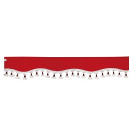 Sindy, fascia parasole in microfibra per camion - Rosso
