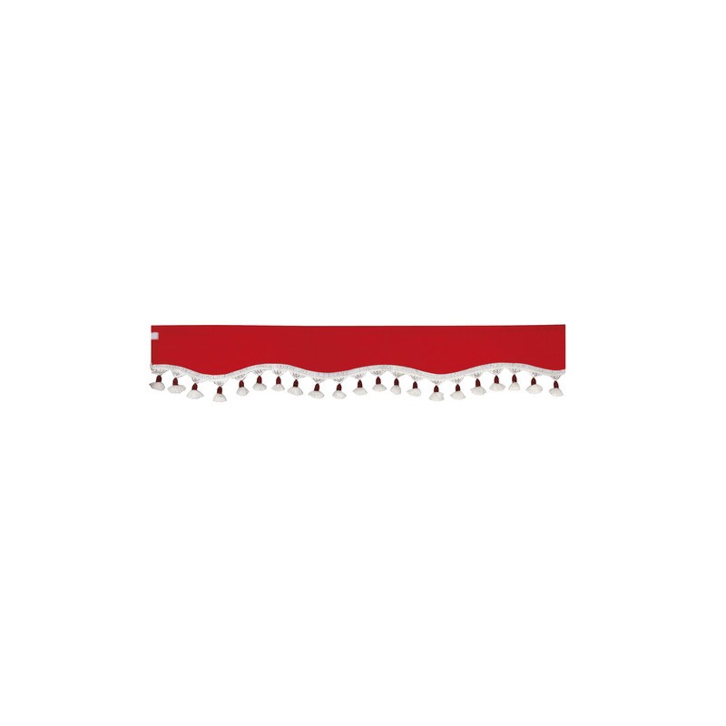 Sindy, fascia parasole in microfibra per camion - Rosso