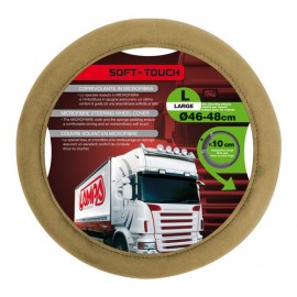 Soft Touch, coprivolante - L - Ø 46/48 cm - Beige