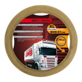 Soft Touch, coprivolante - XL - Ø 49/51 cm - Beige