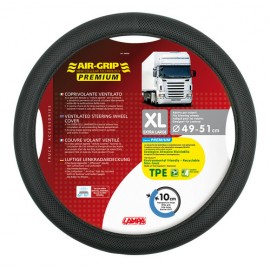 Air-Grip, coprivolante ventilato in TPE - XL - Ø 49/51 cm