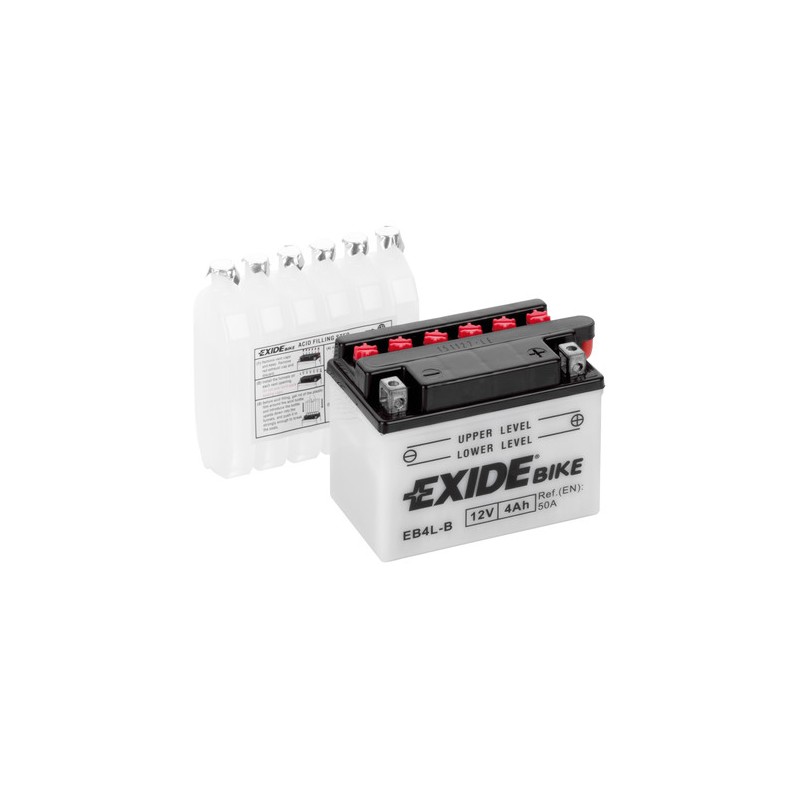 Batteria 12V - Exide Bike Conventional - 4 Ah - 50 A Batteria 12V - Exide Bike Conventional - 4 Ah - 50 A