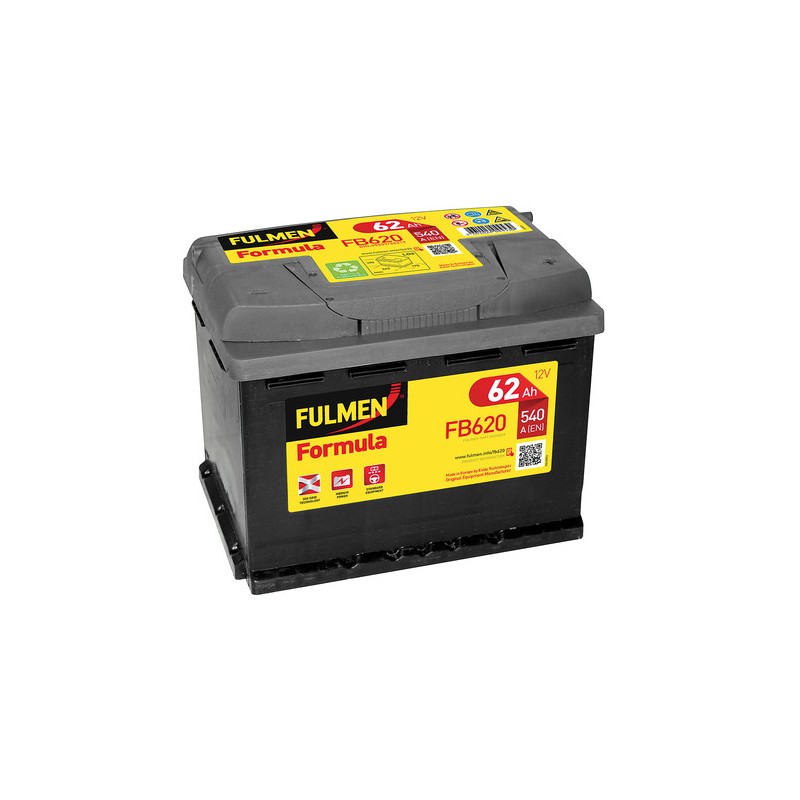 Batteria 12V - Fulmen Formula - 62 Ah - 540 A Batteria 12V - Fulmen Formula - 62 Ah - 540 A
