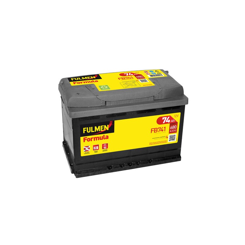Batteria 12V - Fulmen Formula - 74 Ah - 680 A Batteria 12V - Fulmen Formula - 74 Ah - 680 A