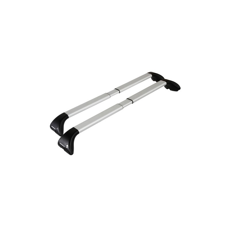 Snap Alu, coppia barre portatutto telescopiche in alluminio - L - 100÷136 cm Snap Alu, coppia barre portatutto telescopiche in alluminio - L - 100÷136 cm