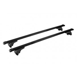 In-Rail Steel, coppia barre portatutto in acciaio - L - 127 cm
