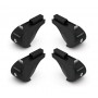 Rail-Kit Alu, kit 4 piedi per barre in alluminio