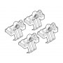Kit Attacco Barre Portatutto Fiat Punto - Grande Punto - Punto Evo - LAMPA