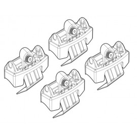 Kit Attacco Barre Portatutto Peugeot 308 10/2013-08/2021 - LAMPA