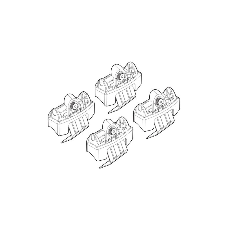 Kit Attacco Barre Portatutto Peugeot 308 10/2013-08/2021 - LAMPA