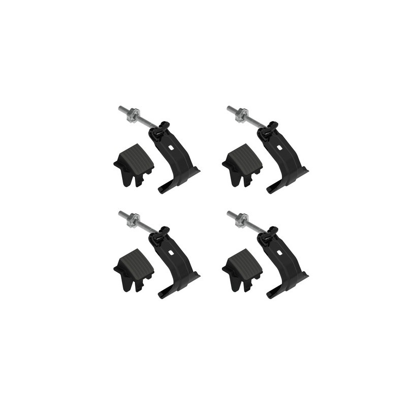 Clamp, kit attacchi per barre Snap - K-3 Clamp, kit attacchi per barre Snap - K-3