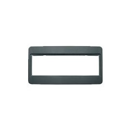 Mascherina con foro ISO Nero Toyota Avensis Verso 1997 ► 2000 Celica 1999 ► 2005 Corolla ► 2001 Rav4 ► 2002 MR2