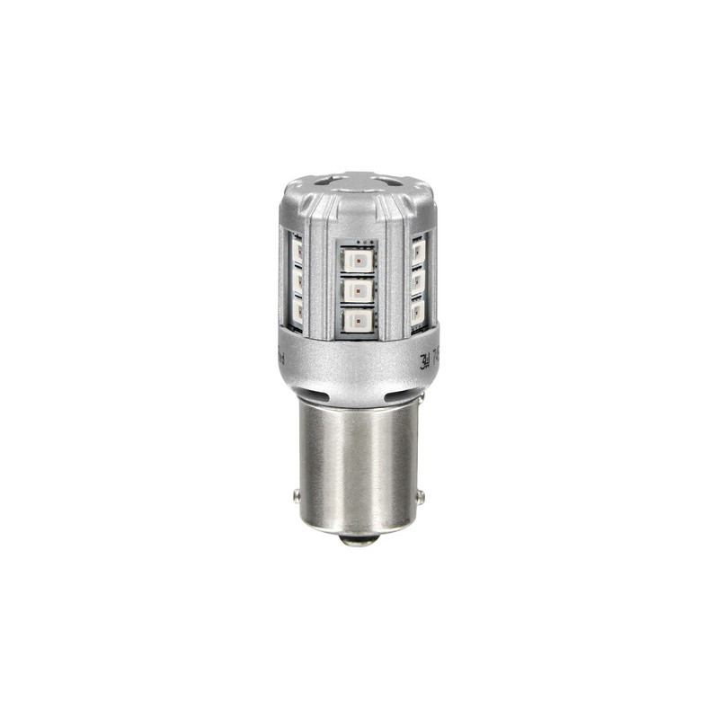 12V LEDriving Retrofit Led Standard 7458YE-02B - (P21W) - BA15s - 2 pz - Blister - Arancio 12V LEDriving Retrofit Led Standard 7458YE-02B - (P21W) - BA15s - 2 pz - Blister - Arancio