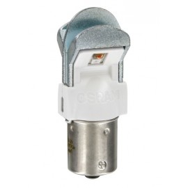12V LEDriving Retrofit Led Premium 7556R-02B - (P21W) - BA15s - 2 pz - Blister - Rosso
