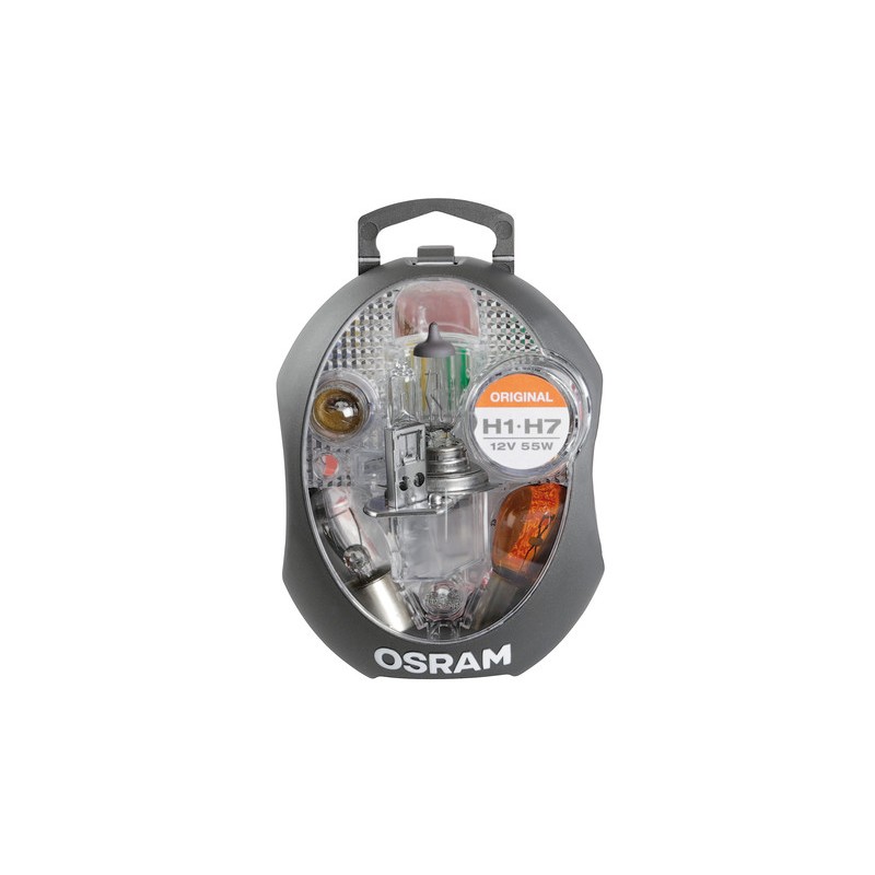 Kit Lampade di ricambio 12V CLKH1H7 - Scatola Plast. - H1/H7 Kit Lampade di ricambio 12V CLKH1H7 - Scatola Plast. - H1/H7