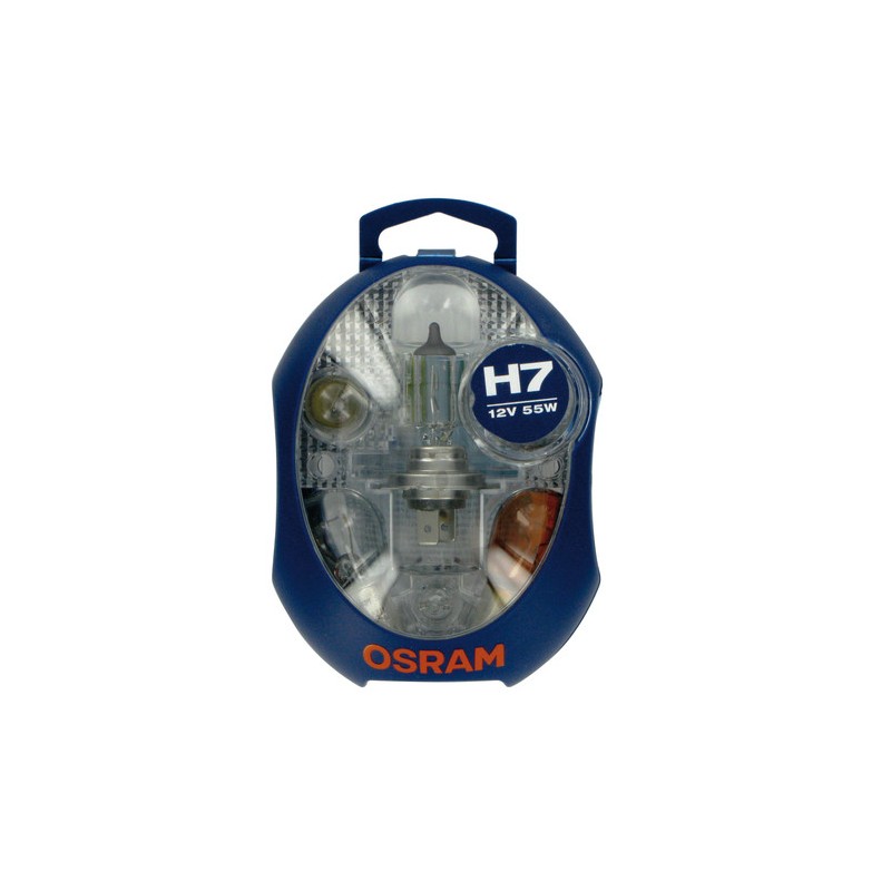 12V Kit Lampade di ricambio 12V CLKH7MINI - 1 pz - Scatola Plast. - H7