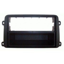 Mascherina con foro 2ISO ISO Nero Volkswagen Skoda Seat
