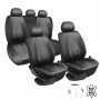 Coprisedili mod. B ecopelle nero/black