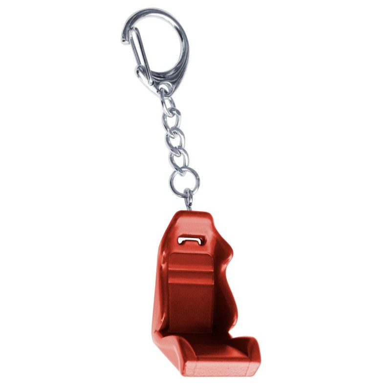 Portachiavi sedile sportivo rosso