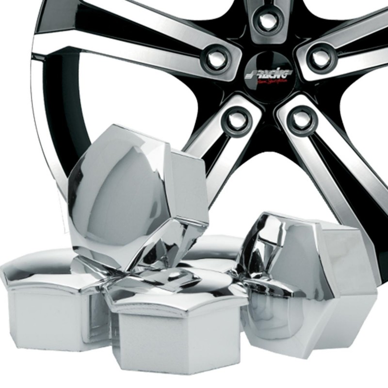 Kit 20 Copribulloni CH.21 Cromati - SIMONI RACING Kit 20 Copribulloni CH.21 Cromati - SIMONI RACING
