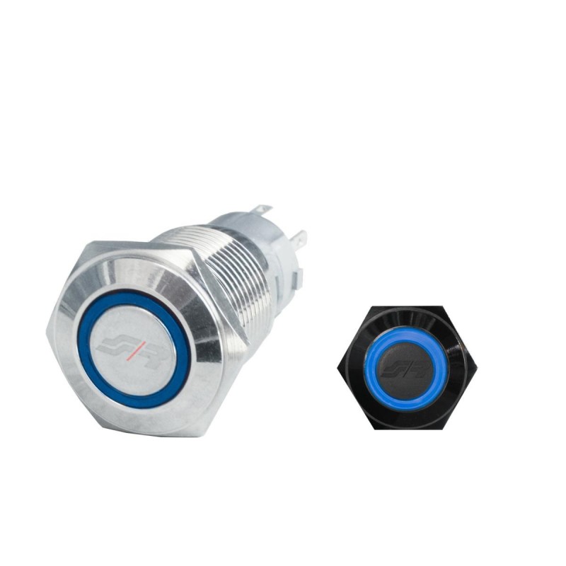 interruttore universale con led blu/blue interruttore universale con led blu/blue
