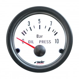 WHITE LINE Indicatore Pressione Olio-elettrico