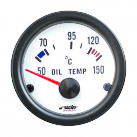 WHITE LINE Indicatore Temperatura Olio-elettrico