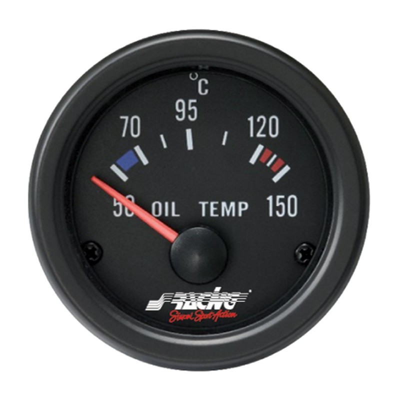 BLACK LINE Indicatore Temperatura Olio-elettrico