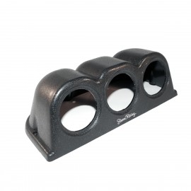 Portastrumenti orizzontale a 3 fori Ø 52 mm.-2"