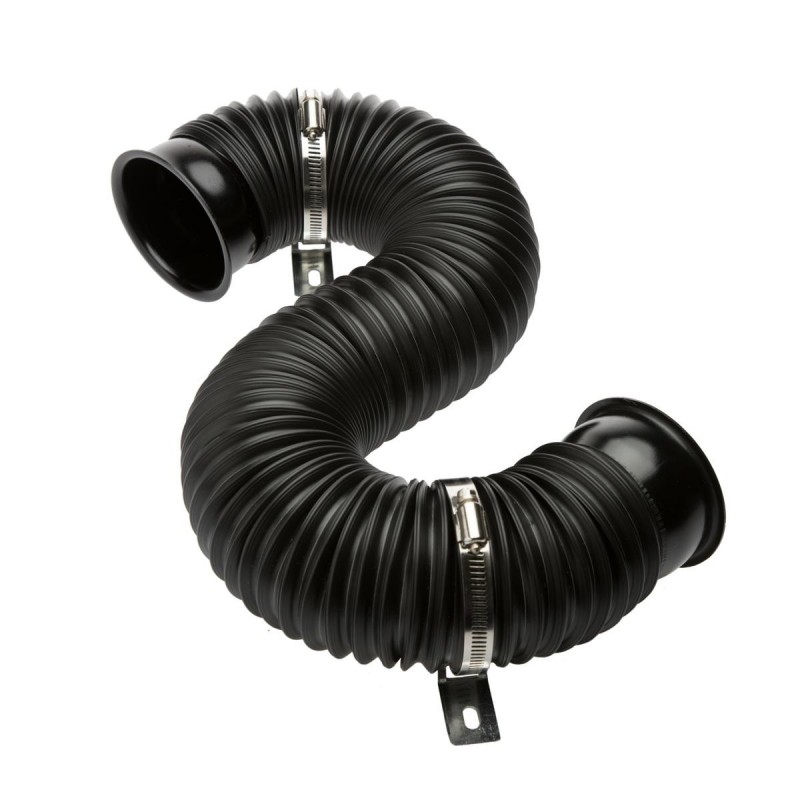 tubo nero lung. 250/750 mm. - Ø 76 mm nero/black tubo nero lung. 250/750 mm. - Ø 76 mm nero/black