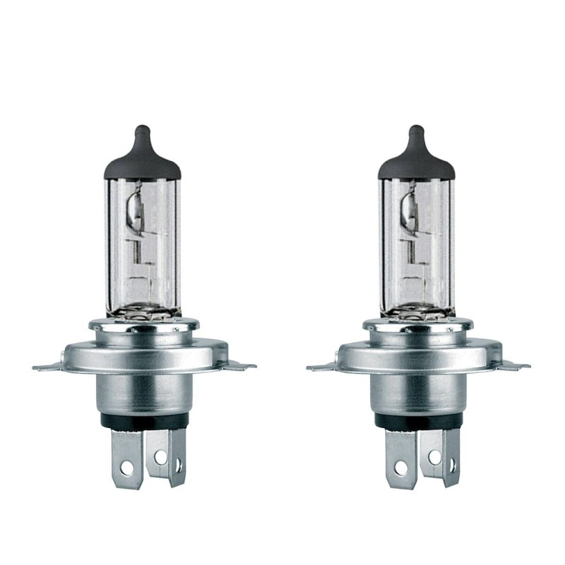 Super Silver kit 2 lampade H4 12v 60/55w + 50%
