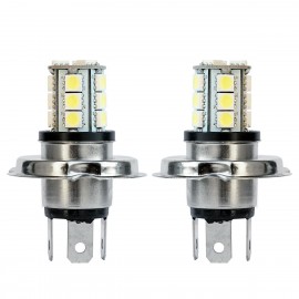 LED SERIES kit 2 lampadine tipo H4 12V 18 led / kit of 2 bulbs type H4 12V 18 leds