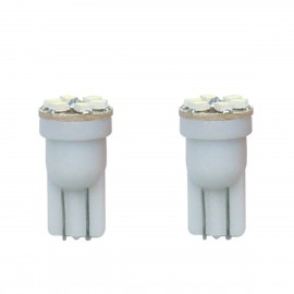 kit 2 lampadine a 6 microled superbianco / super-white