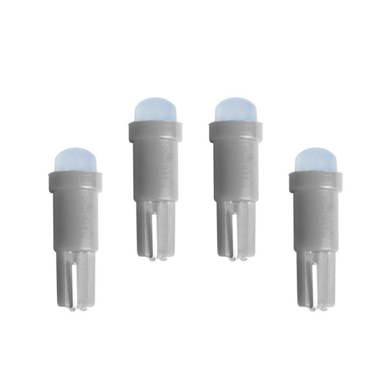 T10 kit 4 lampadine T3 a led / T3 led bulb-kit 4 pcs bianco / white T10 kit 4 lampadine T3 a led / T3 led bulb-kit 4 pcs bianco / white