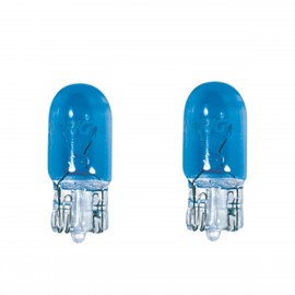 RAYBRIG kit 2 lampadine T10 per luci di posizione 12v - 5w superbianco/super-white