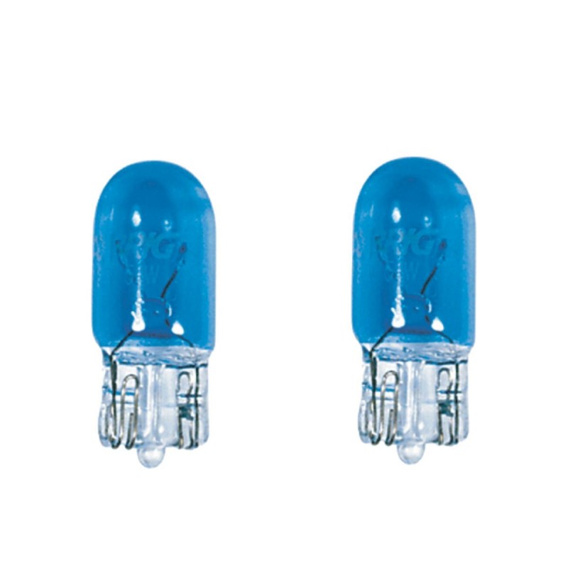 RAYBRIG kit 2 lampadine T10 per luci di posizione 12v - 5w superbianco/super-white