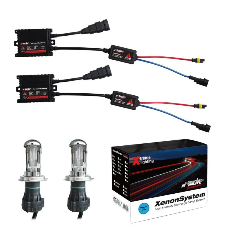 NORMAL SLIM BALLAST XENON KIT H4 fascio doppio 5000°K NORMAL SLIM BALLAST XENON KIT H4 fascio doppio 5000°K