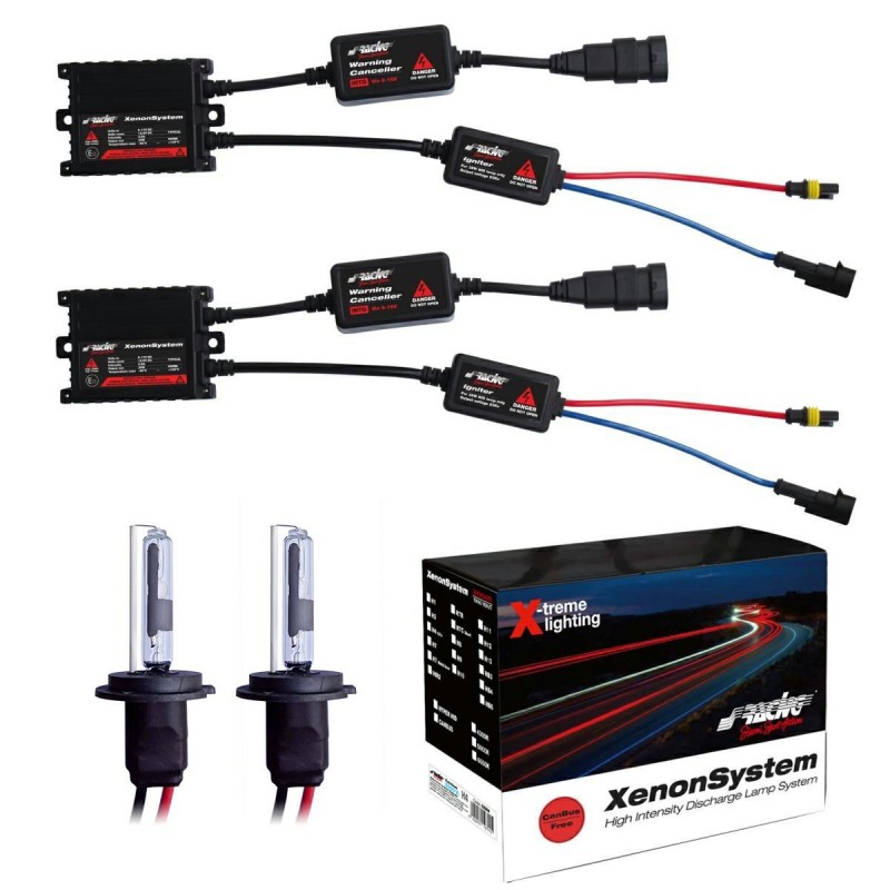 CANBUS SLIM BALLAST XENON KIT H7R fascio singolo 6000°K CANBUS SLIM BALLAST XENON KIT H7R fascio singolo 6000°K