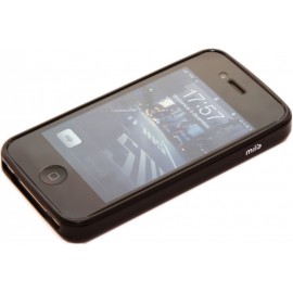 Cover In Silicone Nera Per i-Phone 4/4S
