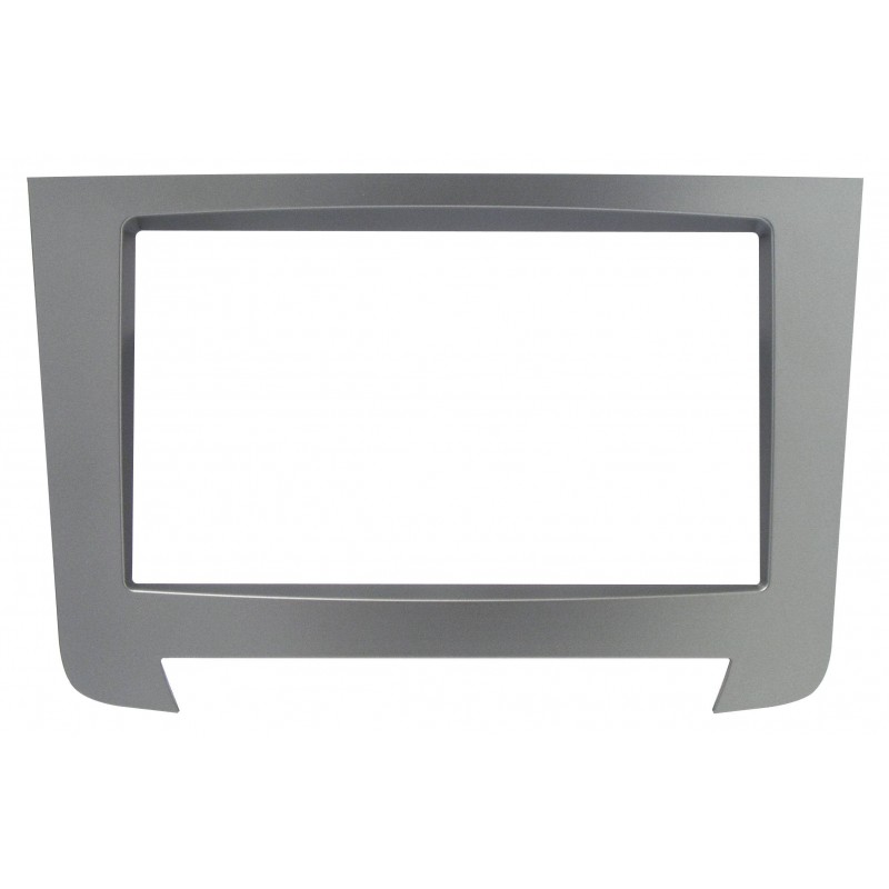 Mascherina 2DIN <br />Grigio metallizzato<br />Conf. 1 Set <strong>SSANGYONG</strong> Rexton 13&gt