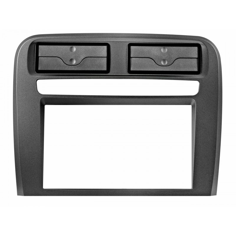 Mascherina autoradio 2DIN Colore nero <br /> Conf. 1 set <strong></strong><strong>FIAT</strong> Punto 04&gt